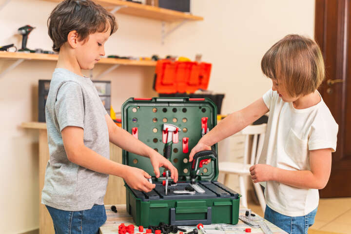 klein Bosch Werkbankkoffer